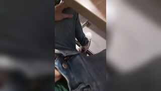 Increíble Me Masturba En El Restaurante de pizza Hasta Venirme