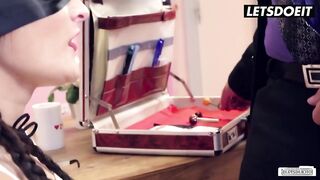 LETSDOEIT - PAWG Wench Holly Banks Rammed Hard By Her Boss In Wicked Office Sex