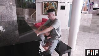 Sexually Excited Stepson Gets Step Mama To Bang Him During His Piano Practice