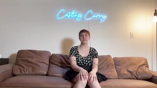 Casting Curvy: Large Titty Art Hoe Tries Out For Porn