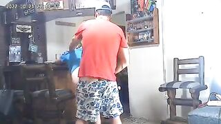 Caught my spouse cheating with the eighteen year old teen babbysitter on the nannycam