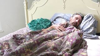 Stepdad wakes up to bang a lalin girl stepdaughter