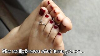 How This Babe Turned u into a Sissy Footfag Phase 1