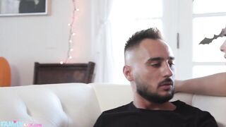 FAMILYXXX - Step-Mama U're Clothed Like a Obscene Whore For Halloween! (Natasha Worthwhile)