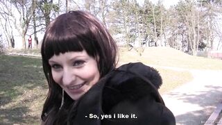 Slut STOP - Preggy hitchhiker banged