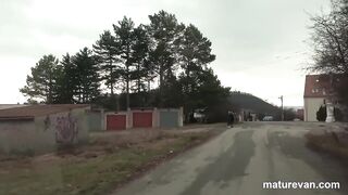 Redhead cougar picks up youthful pair