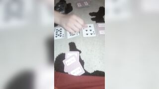 Brother and Step Sister Undress Poker Pt. 1