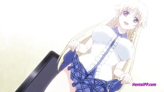 Sexy Blond Stepsister Need Schlong And Screw With Stepbrother [ Uncensored Anime ]