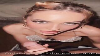 Marvelous blond model is secretly working as an escort cutie and often having sex with her clients