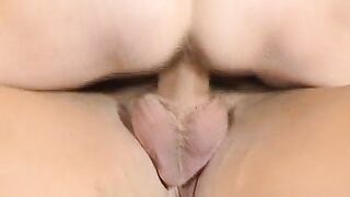 Scared wrinkled granny gets cum in her old vagina