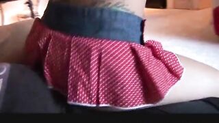 tattooed and Pierced chicks stripteese and lap dancing in nature's garb