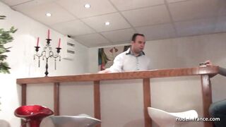 FFM Amateur squirting step mommy hard analized