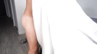 Step Son caught Step Mama masturbating and tricked her pretanding sex doll