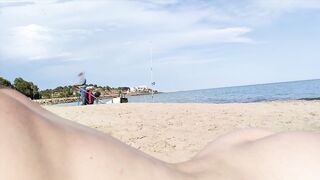 Real Amateur Wife Nude in Public Beach