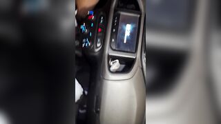 "dogging" wife puts her booty out of the car window for strangers to eat!