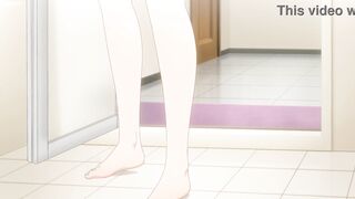 My Life as Inukai-san’s D0g - Inukai Karen washing body scene uncensored