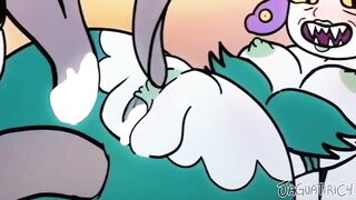 Cuphead Cala Maria Boss monster mermaid drilled tentacles