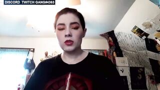 Twitch Streamer Accidental Handstand Boob Slide and Nip Slide 140