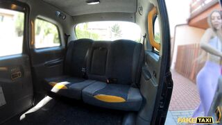 Fake Taxi A sexy jogger with a ideal body banged in the back of taxi