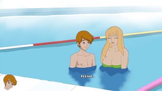 Milftoon Drama - ep.1 - BUTT BANG IN THE POOL