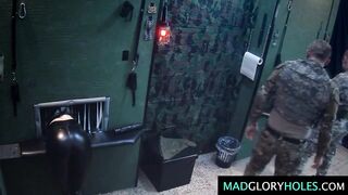 Army lads screwing in their free time