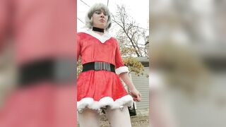 Exhibitionist Crystal Caged Claus, 1