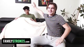 Kinky Step Brothers Tag Team And Drill Their Step Sis Maria Anjel's Teen Twat - FamilyStrokes
