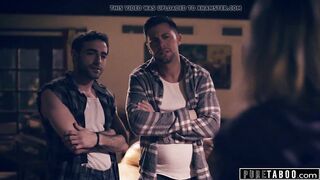 PURE TABOO Backwoods Brothers double penetration Screw Stranded HitchHiker