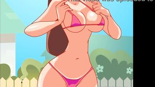 Hawt cuties getting a suntan - The Wicked Home Animation Comics