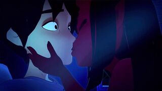 Very concupiscent pair having sex during the time that no one is listening