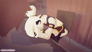 Sexy Yiff Sex With Golden-Haired (Uncensored Comics)