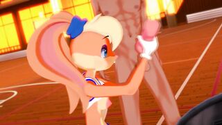 Space Jam - Lola Bunny gets screwed after training - Manga