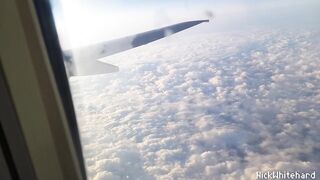 Airplane ! Sexually Excited Pilot's Wife Shows Large Breasts In Public