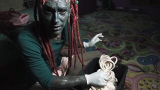 How to make your own shibari slavery rope - A tutorial from Lily lu for everybody who loves to knot is a rigger and loves SADOMASOCHISM