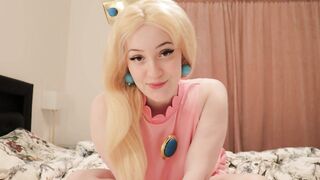 Stripping and screwing u in my peach cosplay