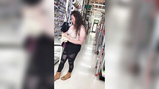 Remote Control Lovense Lush Play in Public Ace Hardware Store Hiding Back Orgasms