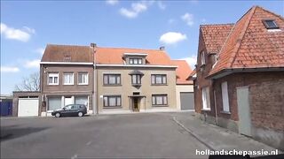 Dutch gal picked up and banged