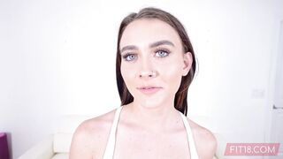FIT18 - Veronica Church - Casting Green Eye Teen Who Likes Stripped Yoga