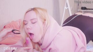 My step sister wanted to go for a walk with a leash in her butt, so I had to bang her previous to this babe go. That Babe's like a cute sex-pet - needs cum and anal stretching.