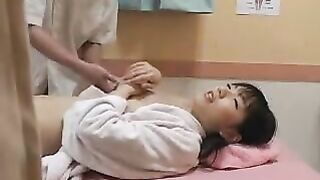 Reluctant Shy Beauty tempted by massager 1