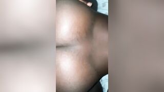 Large ebony butt tiny waist can’t take knob(trending)