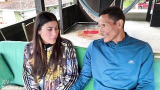 older stepfather screws my youthful wife for cash