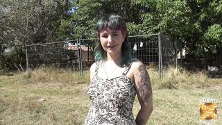 Khala, charming nasty beauty, craves 2 jocks in her little cunt