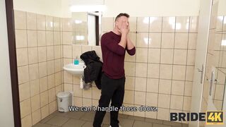 BRIDE4K. Bride Needs Rod In Advance Of Wedding