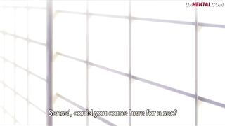 Lustful Schoolgirls drilled by their teacher, Uncensored Anime