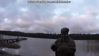 Hottest amateur girlfriend lost her undressed body in card game