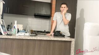 My spouse discovers me being unfaithful with my ex-boyfriend - Sara Blond