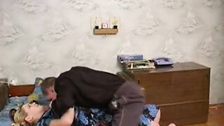 Sex date with lonely widow Tatjana fifty years