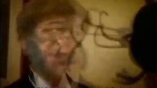 Retro Pigtailed Teens Caned