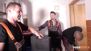 Lascivious mother I'd like to fuck in Underware Veronica Avluv Offered Her Bang Holes to three Plumbers for double penetration Instead of Payment